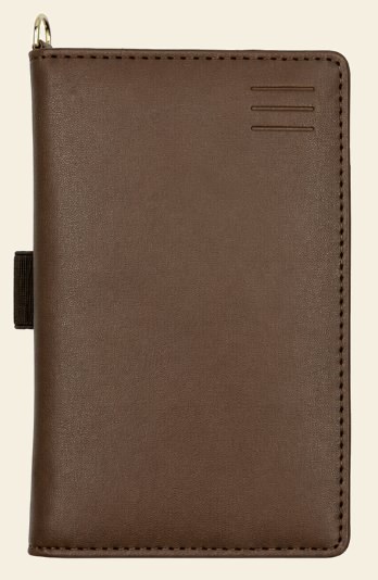 The Check-in Passport Wallet — Chestnut Brown