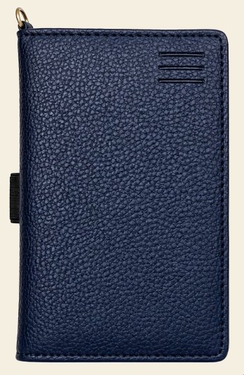 The Check-in Passport Wallet — Deep Atlantic Blue